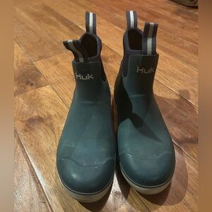 Huk Dark Teal Ankle Boots